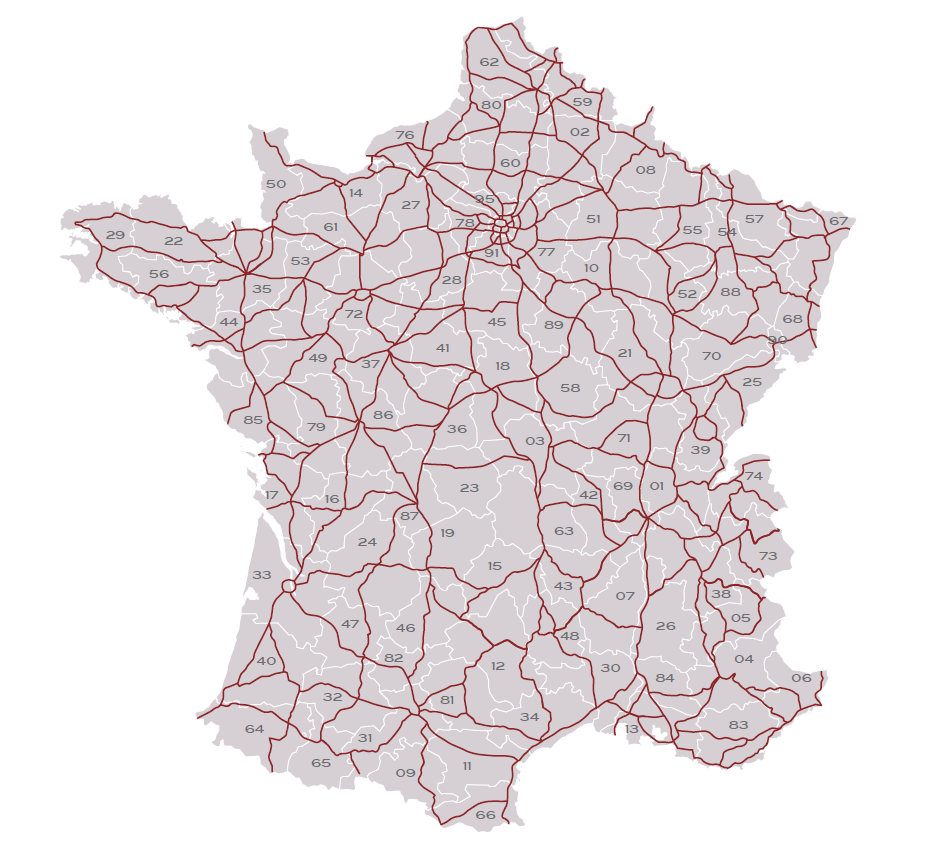 carte de france carte de france